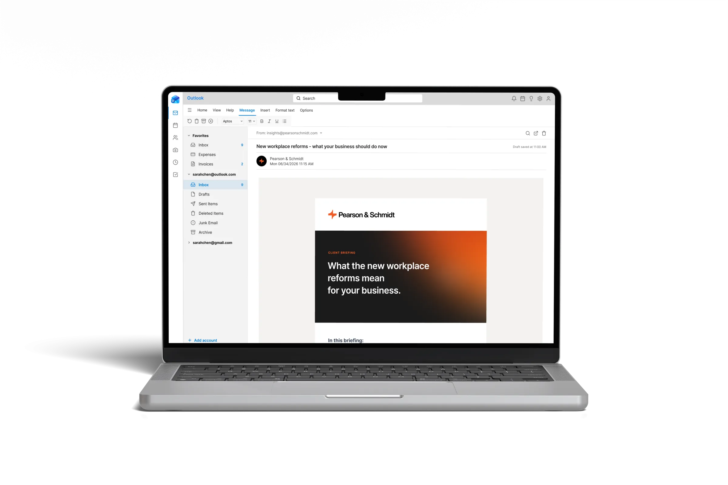 Email marketing for a law firm