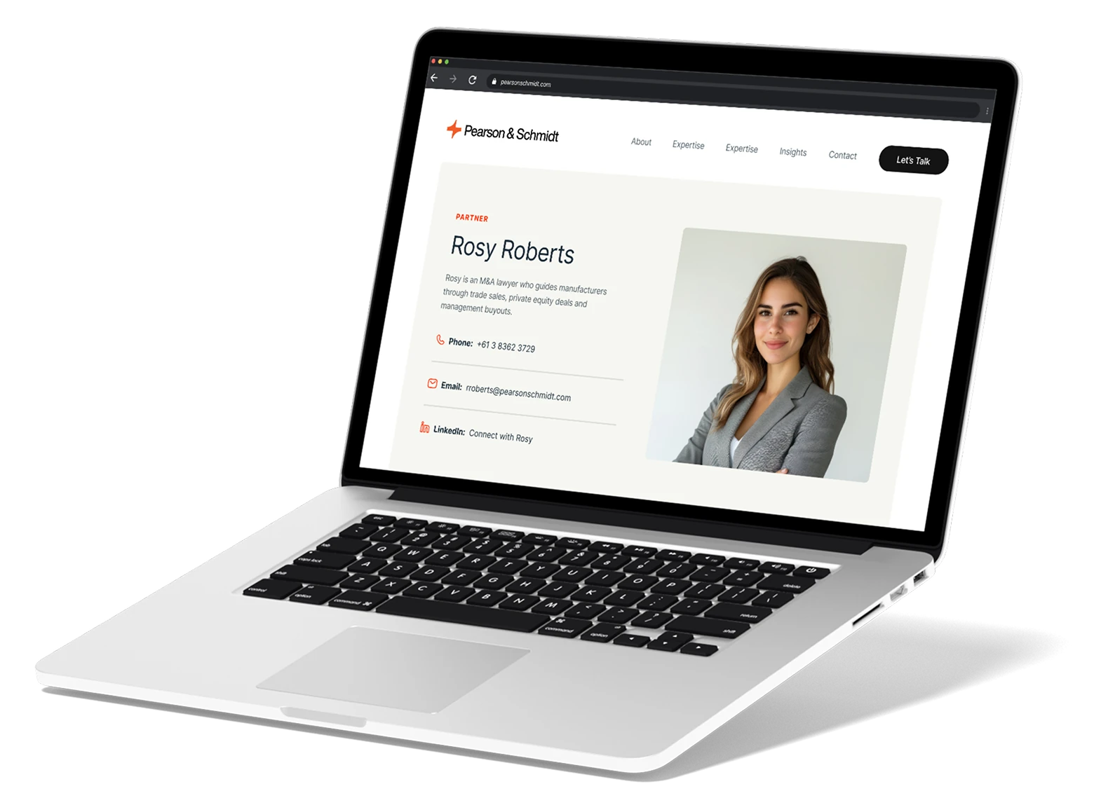 Lawyer profile writing and photography