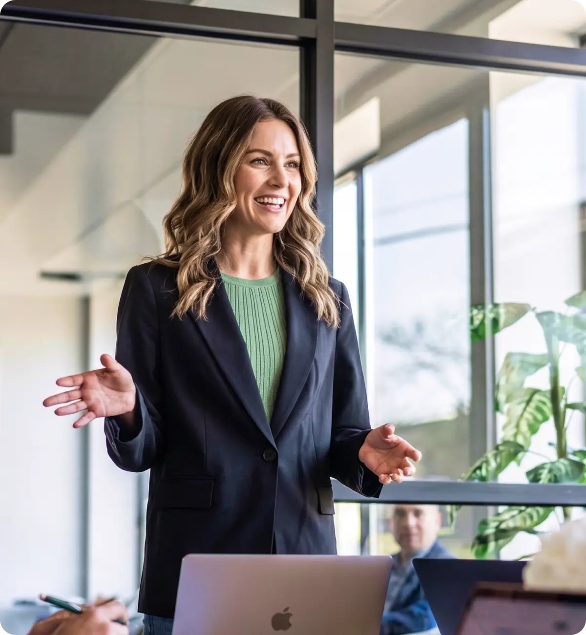 A marketing workshop run for a law firm team