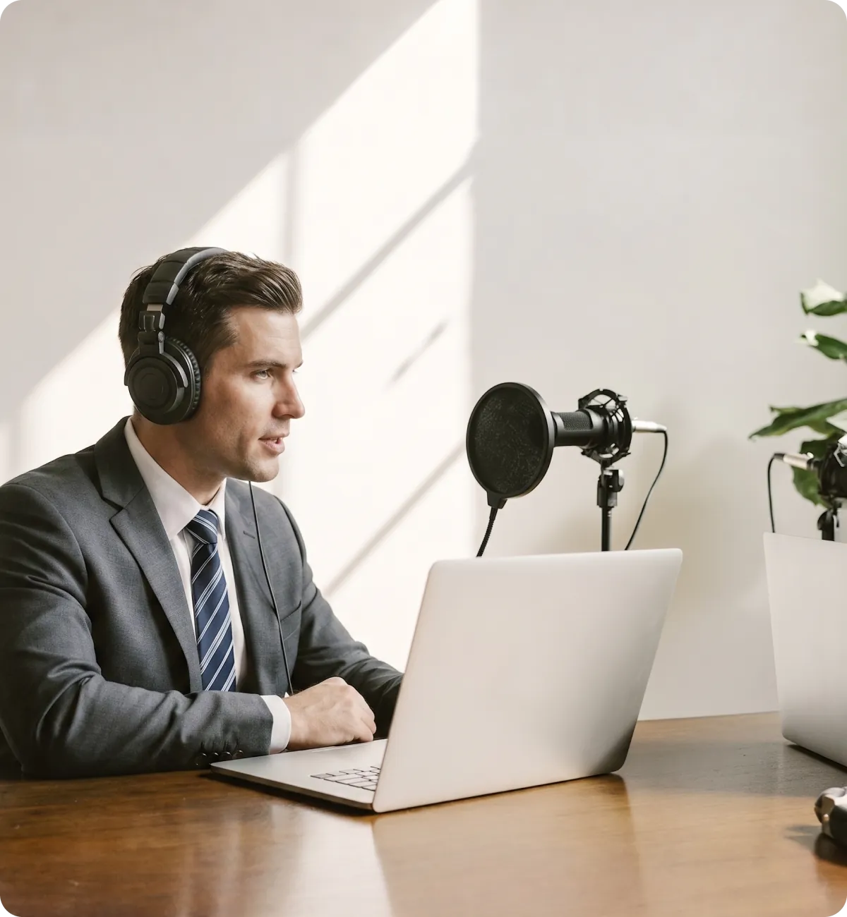Video and podcast work for a law firm