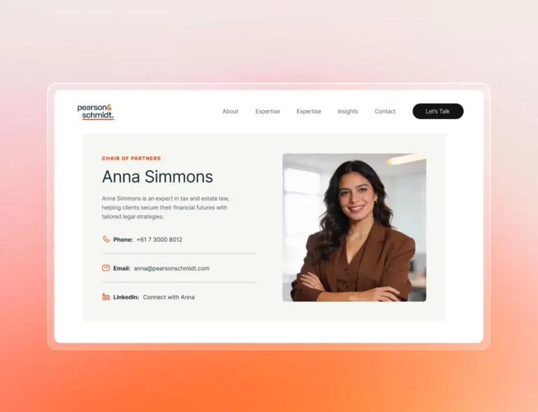 Direct contact details on lawyer profiles: The cost of friction