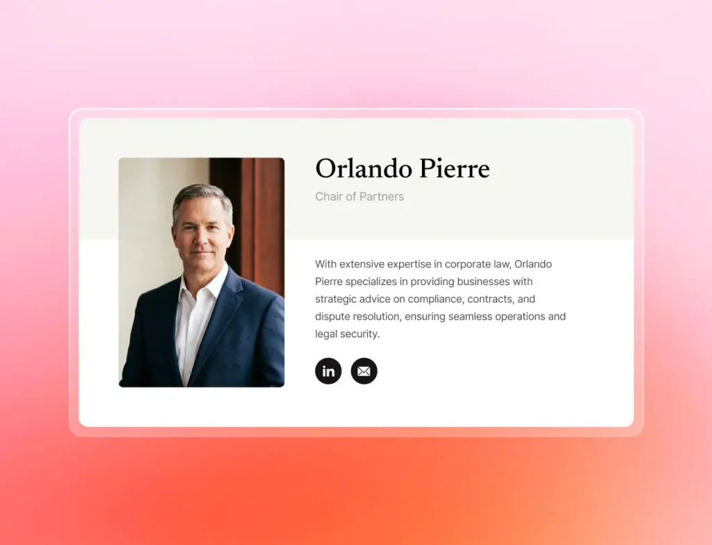 How to create a comprehensive, engaging online profile page for each of your lawyers