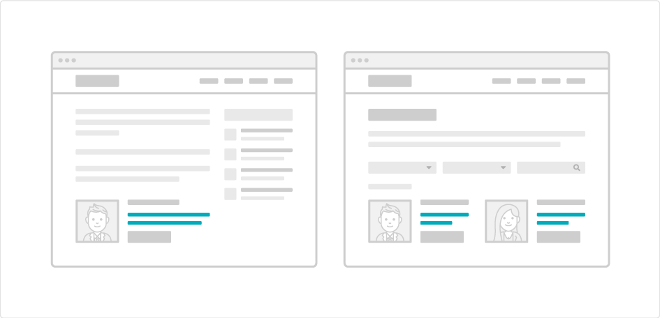Example of excerpt feature in a content management system