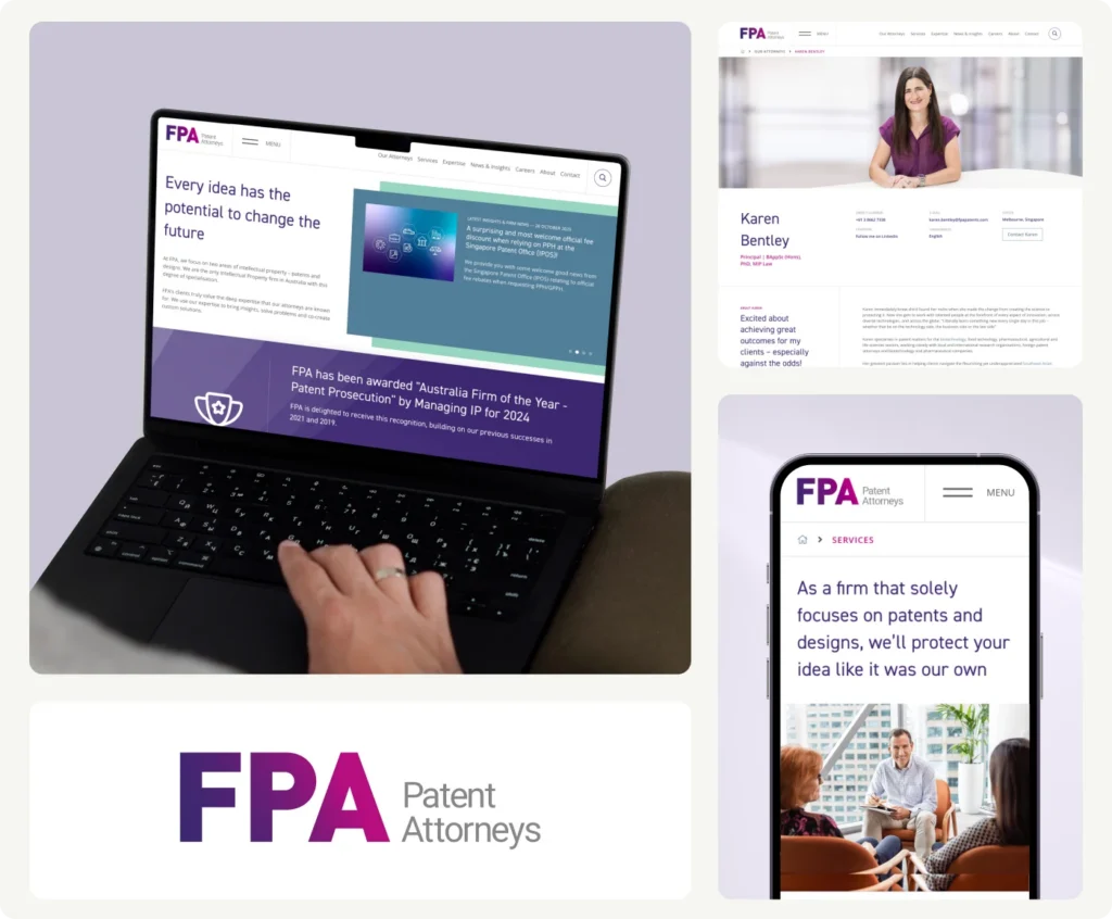 FPA Patent Attorneys website