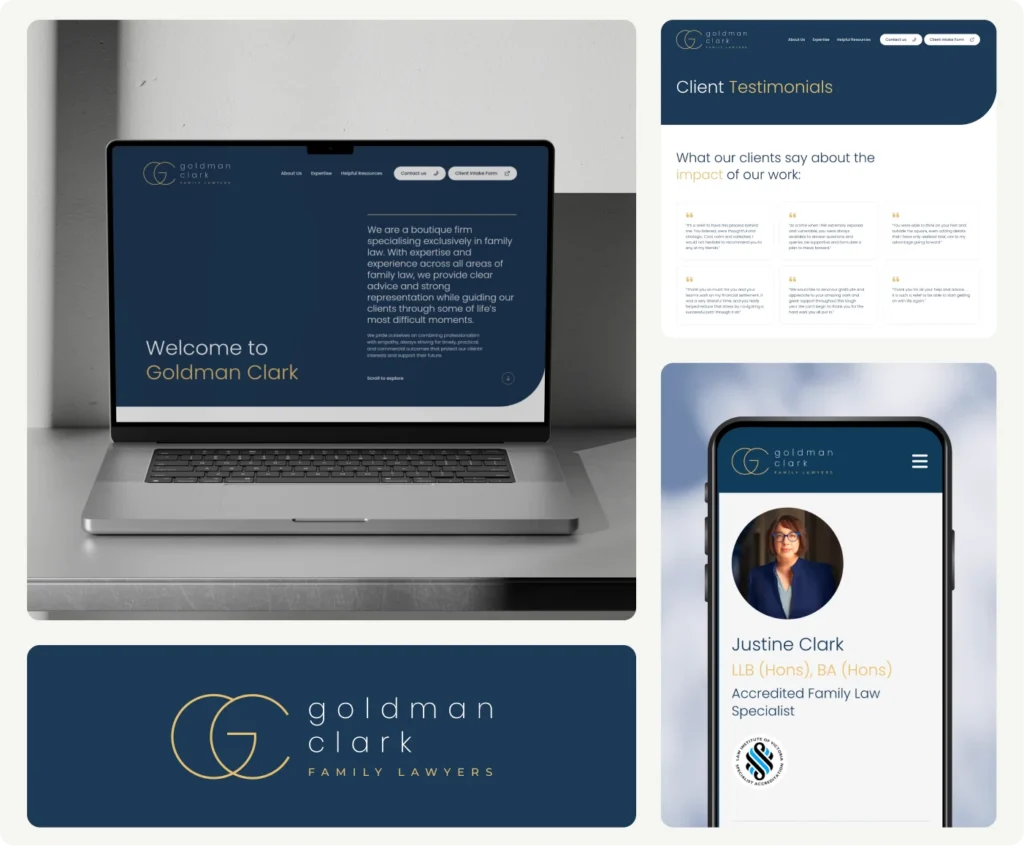 Goldman Clark website