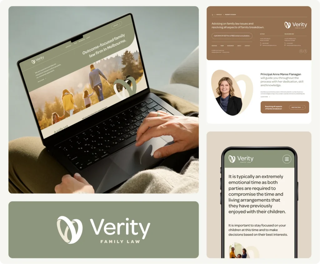 Verity Family Law website